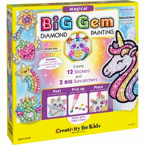 Creativity for Kids Magical Big Gem Diamond Painting Kit