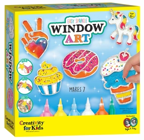 Creativity for Kids Sparkle Fun Window Art Craft Kit