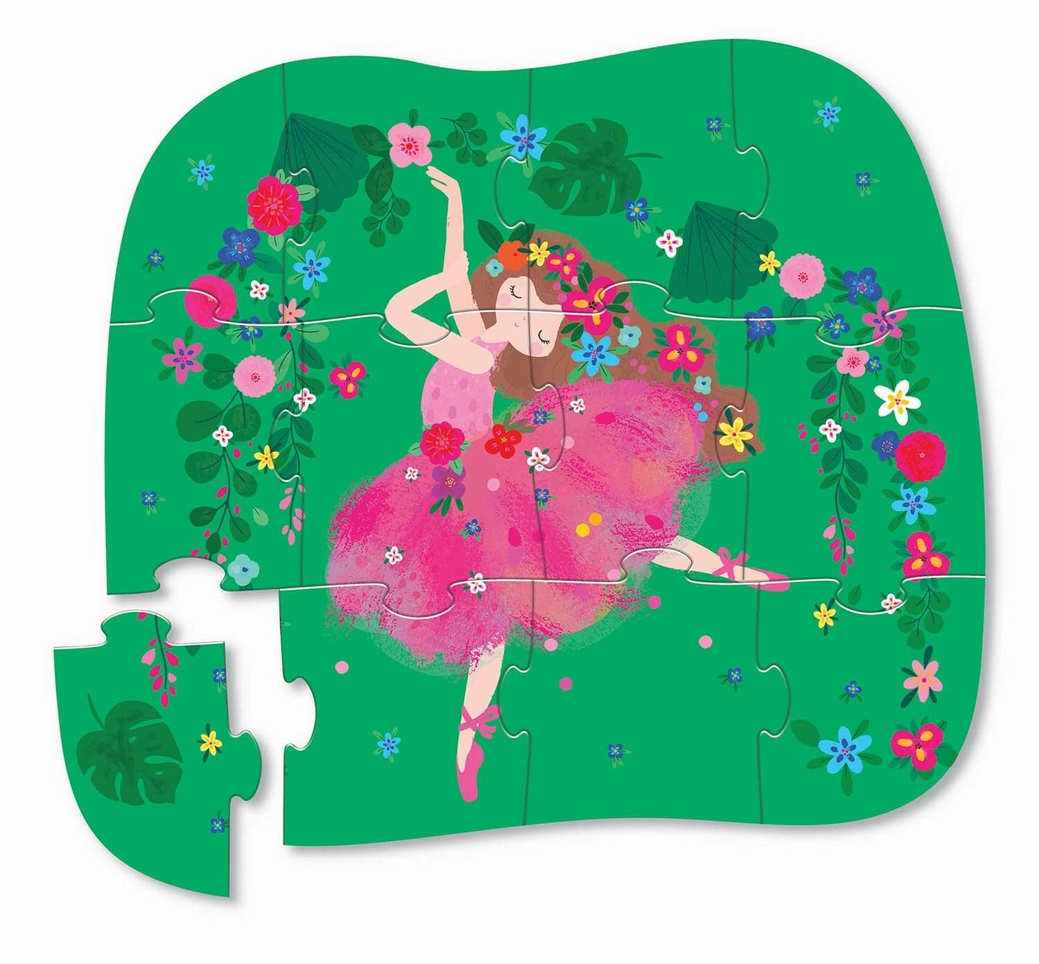 Crocodile Creek 12 Piece Mini Puzzle Ballet Dreams