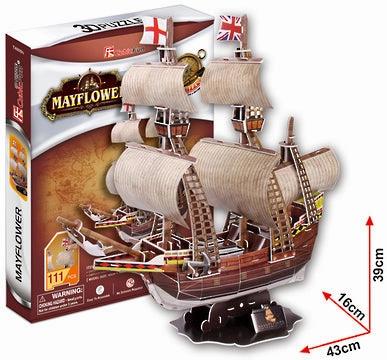 Cubic Fun 3D Puzzle Mayflower