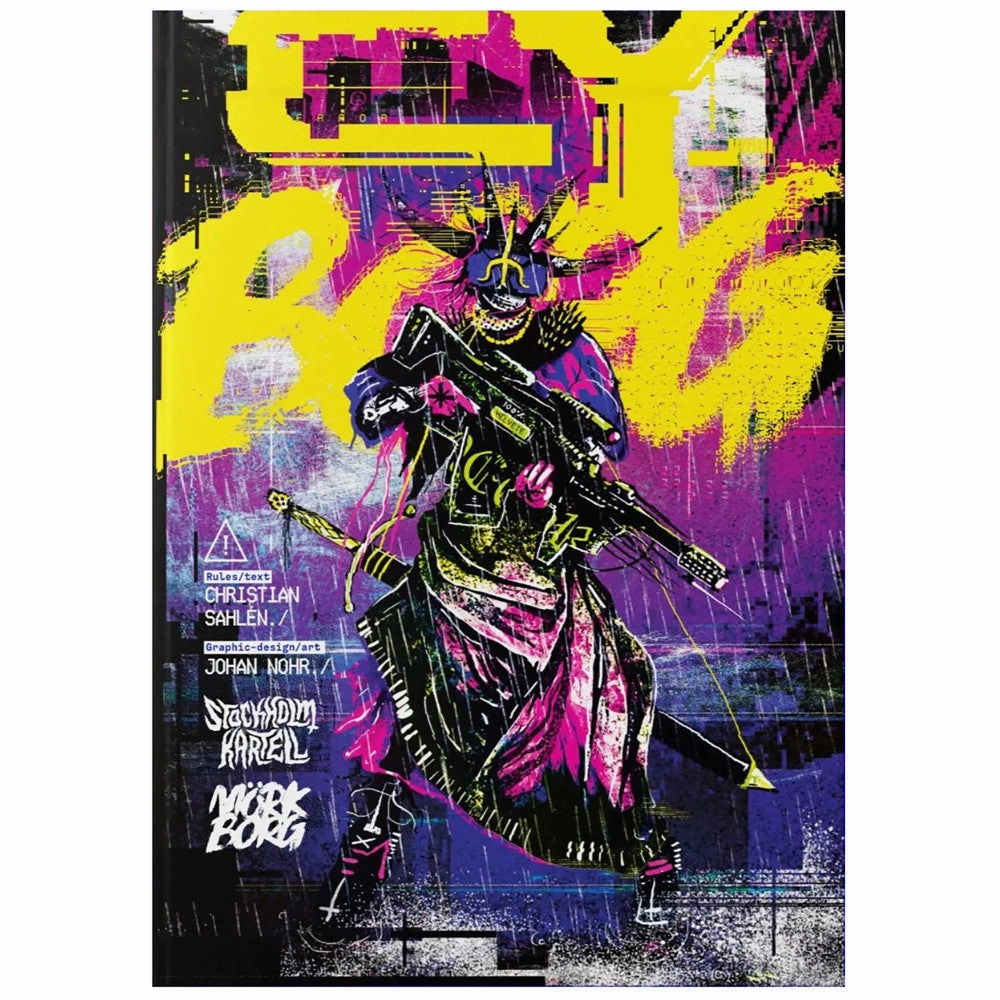 CY_BORG Core Rulebook - SciFi RPG Hardback Edition