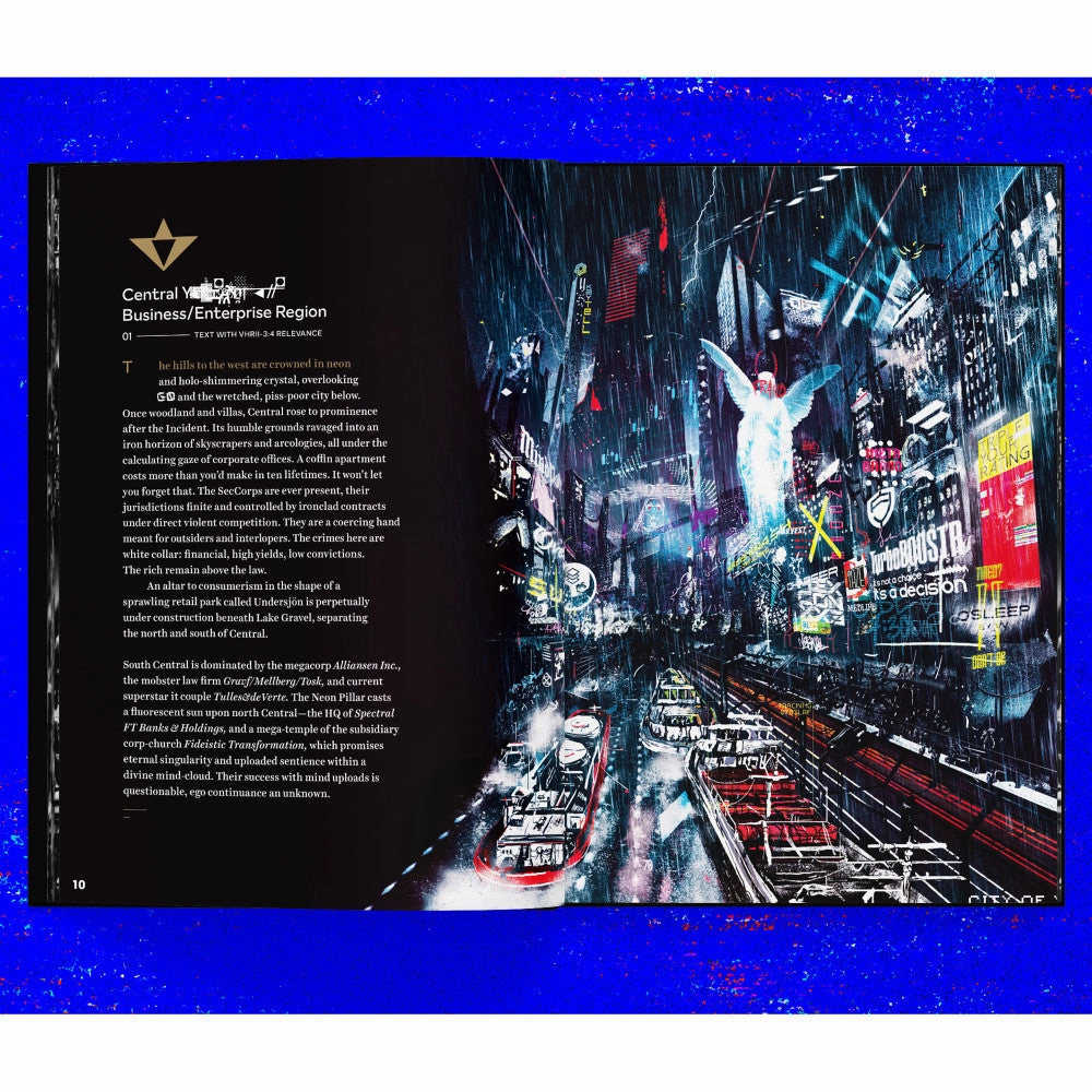 CY_BORG Core Rulebook - SciFi RPG Hardback Edition