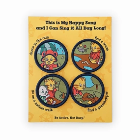 Daniel Tiger's Neighborhood x Carter Joey Camp Adventure Patches