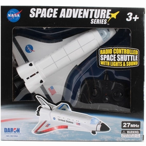 Daron NASA Space Adventure RC Space Shuttle Playset with Lights and Sounds, Ages 3 