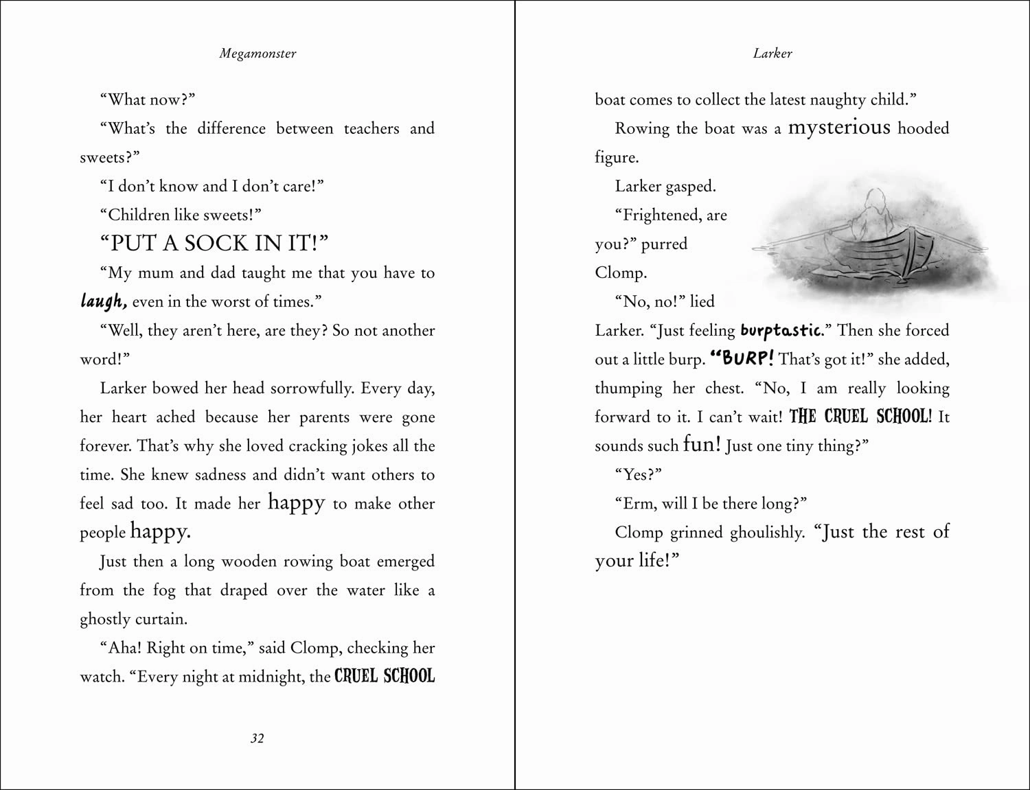 David Walliams Megamonster: Story Book for kids 8 