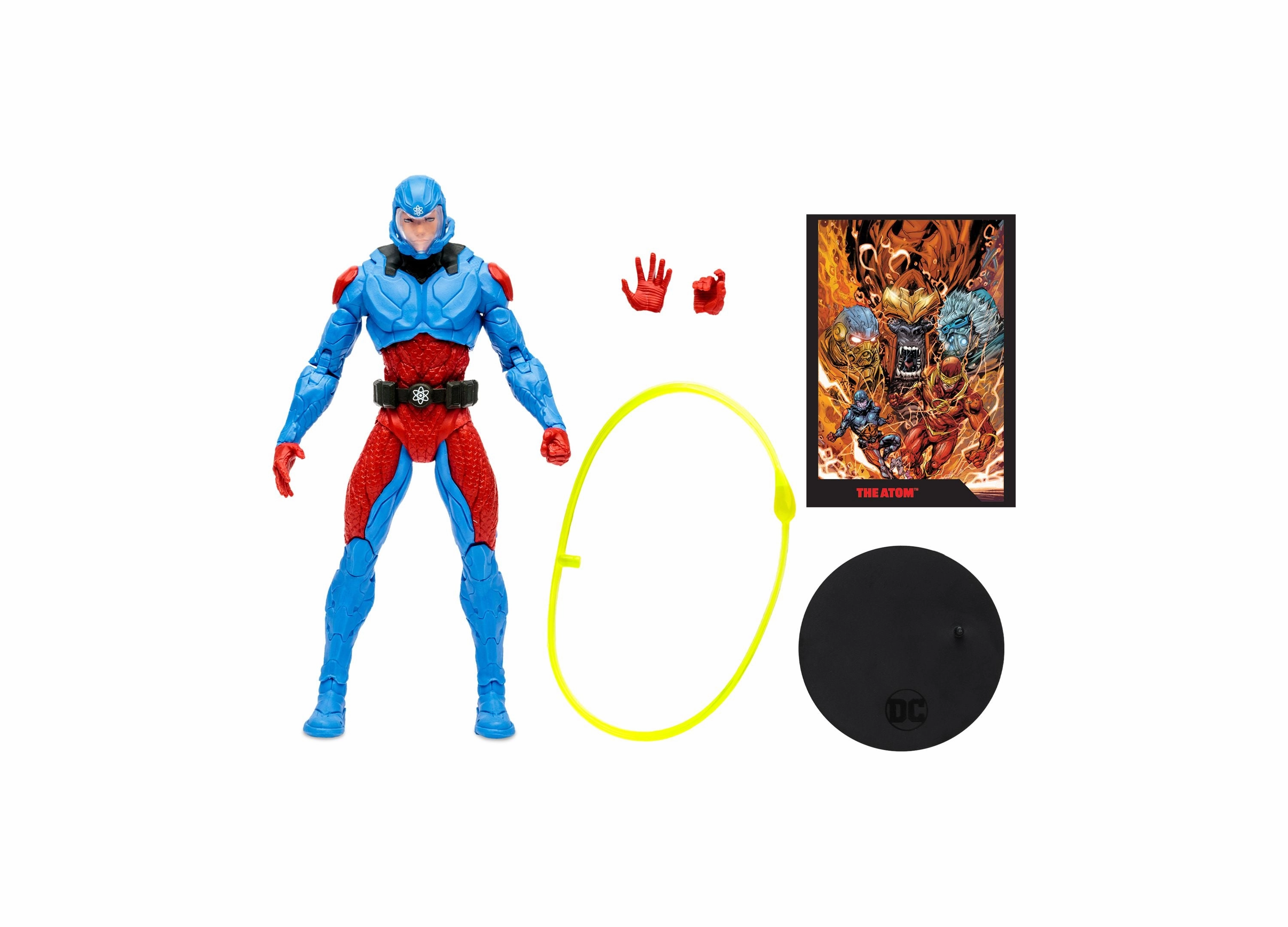 DC Direct The Atom 7-Inch Action Figure with Comic and Art Card