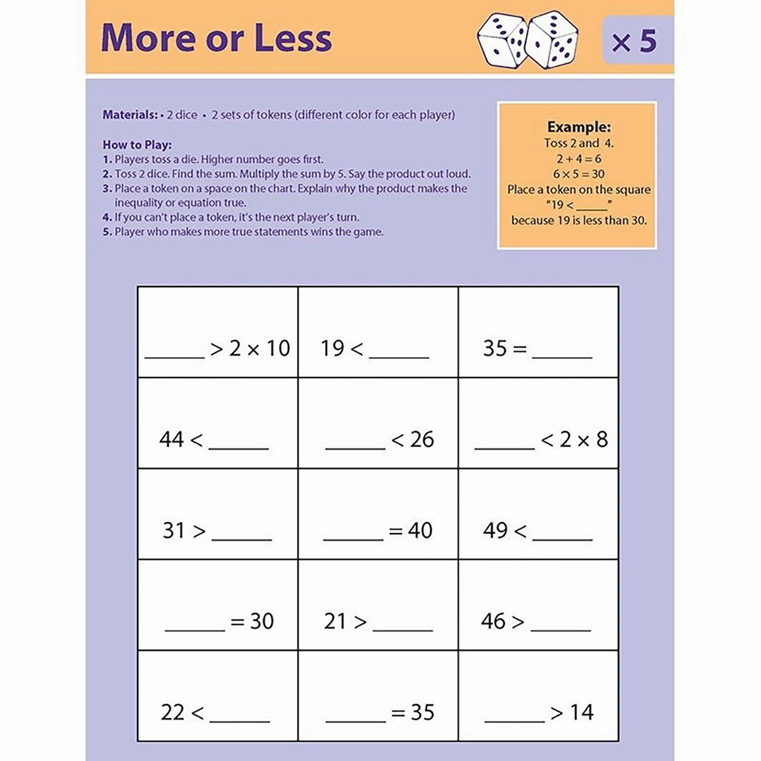 Didax Multiplication Mastery Dice Games - Engaging Math Fun