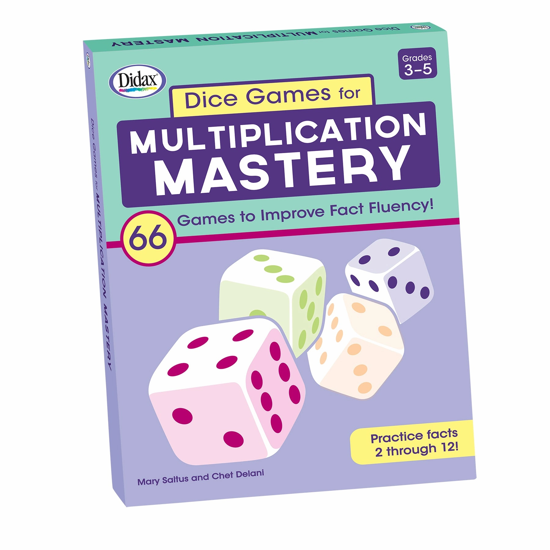 Didax Multiplication Mastery Dice Games - Engaging Math Fun