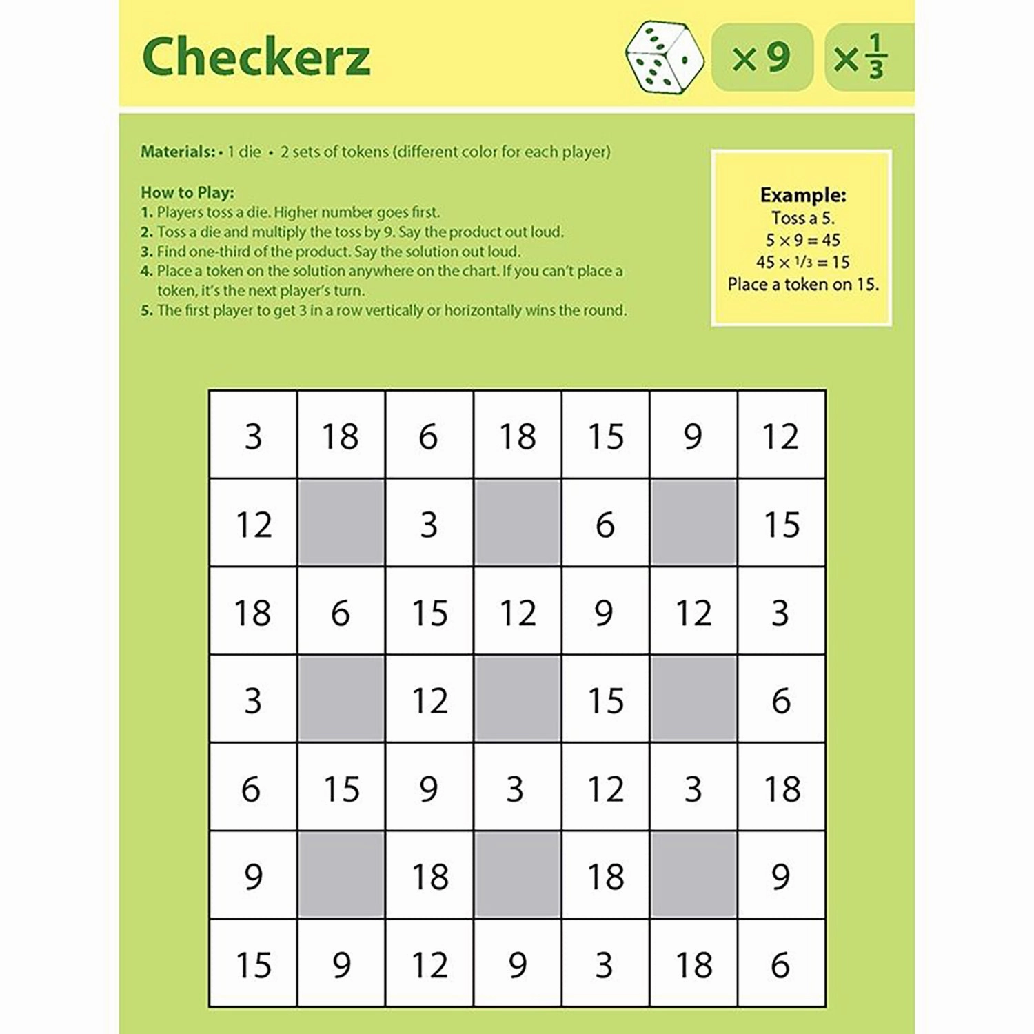 Didax Multiplication Mastery Dice Games - Engaging Math Fun