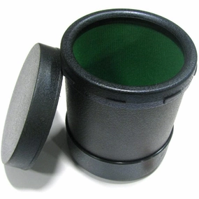 Die Cup with Green Felt Lining
