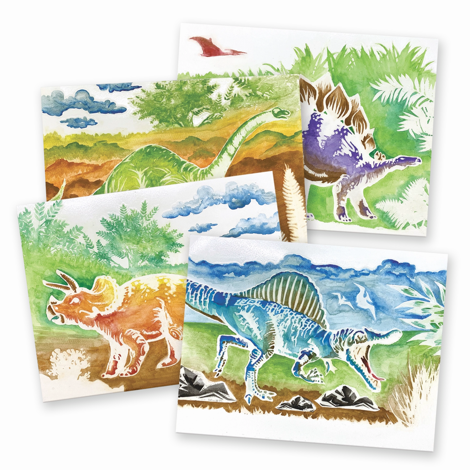 Dinosart Magic Watercolour