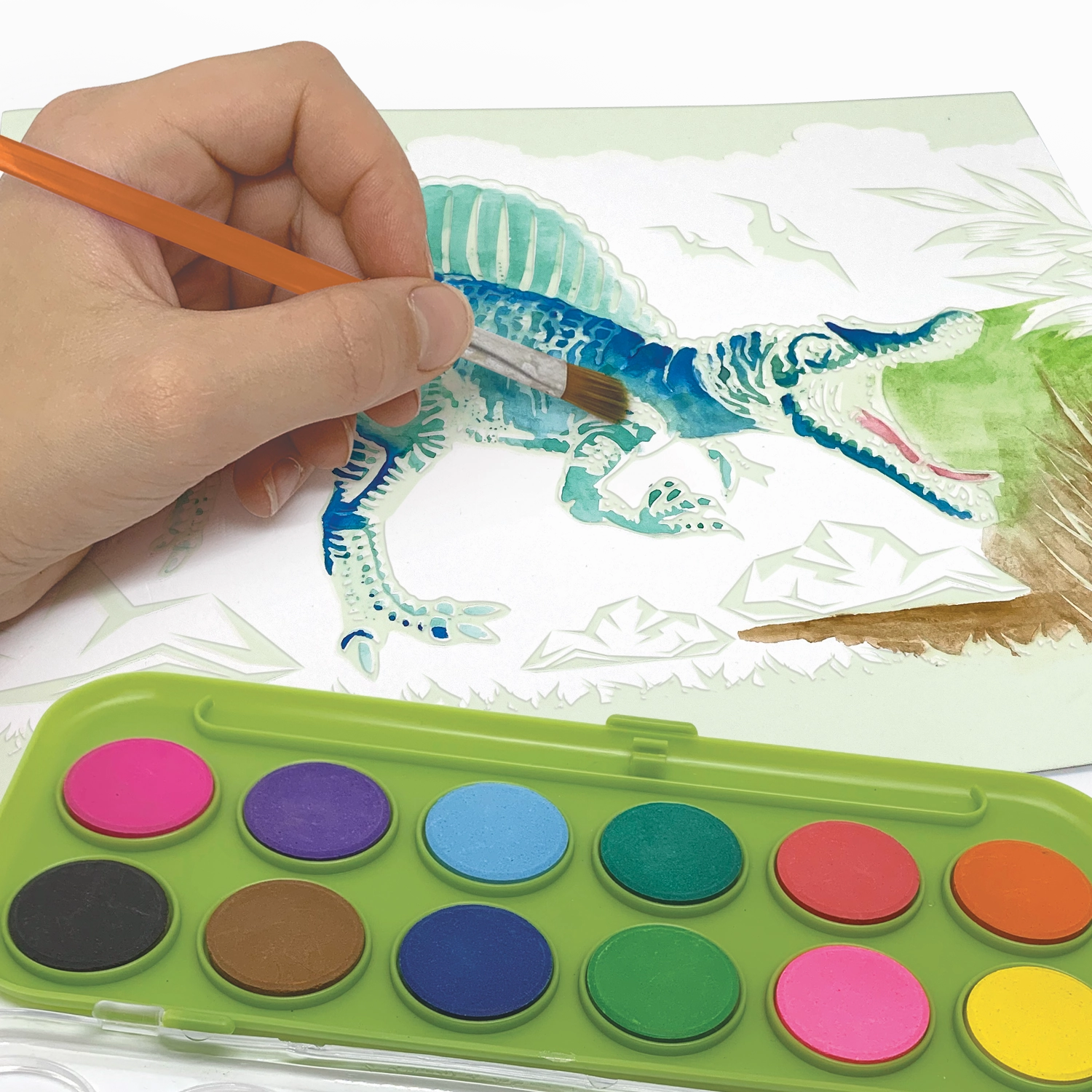Dinosart Magic Watercolour