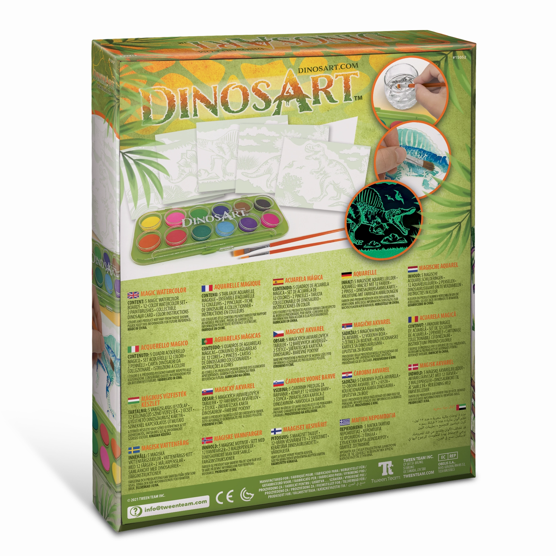 Dinosart Magic Watercolour