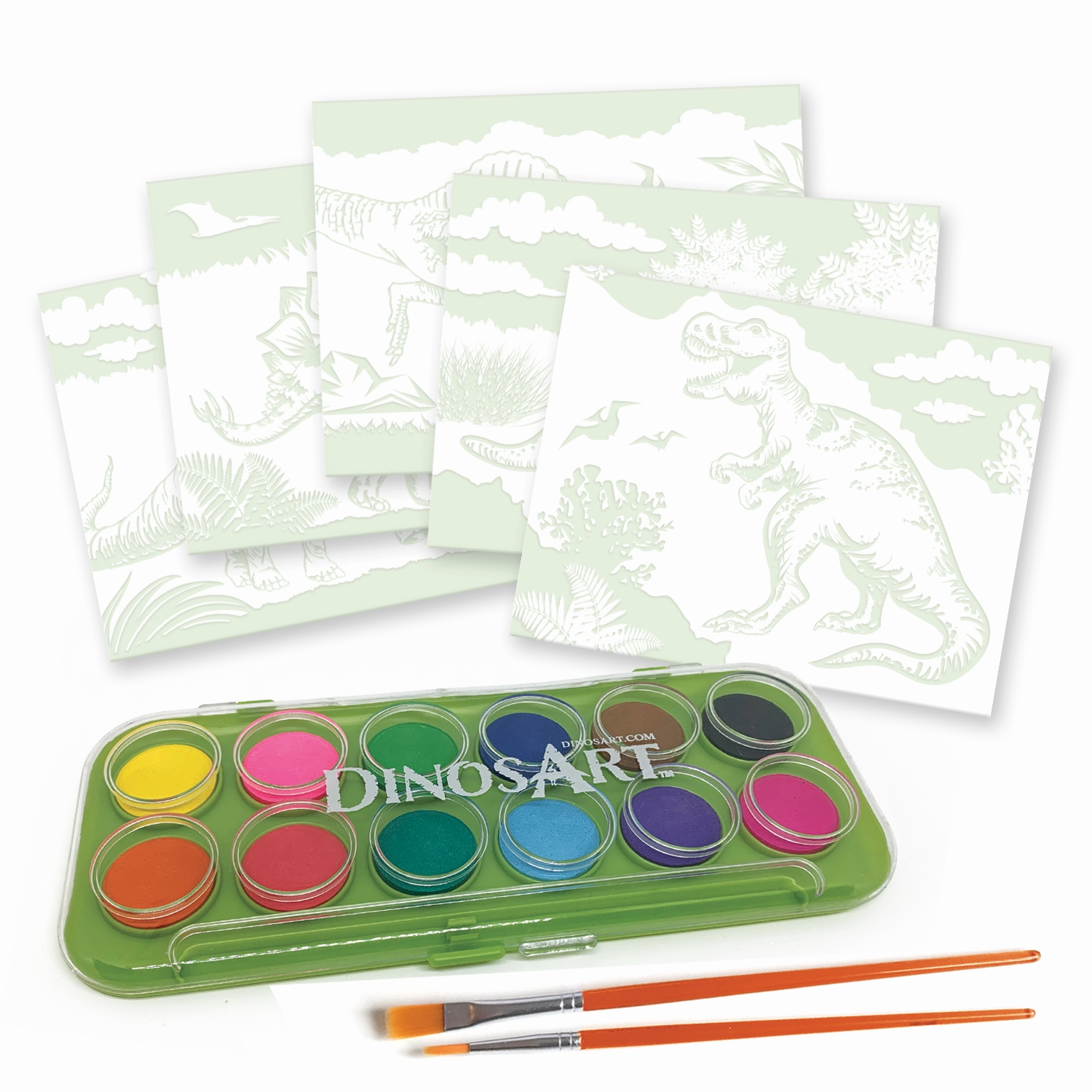 Dinosart Magic Watercolour