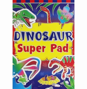 Dinosaur Super Pad [Paperback]