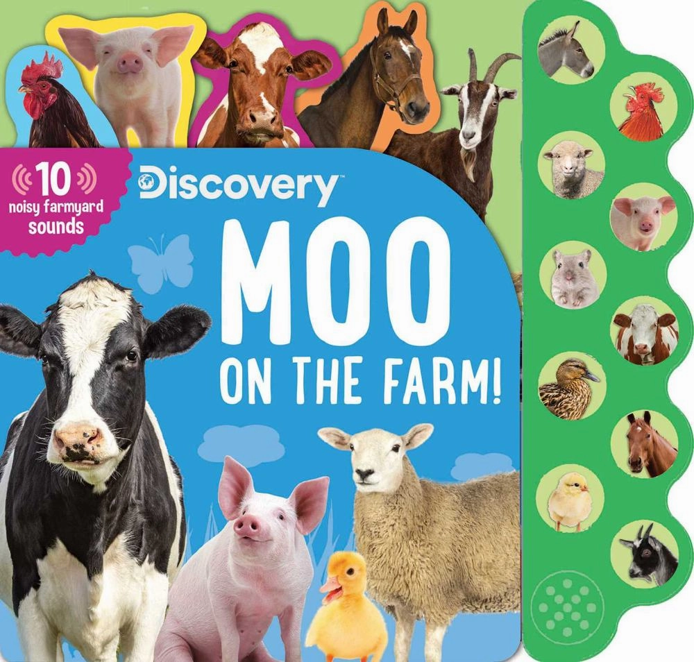 Discovery: Moo on the Farm - Interactive Sound Book
