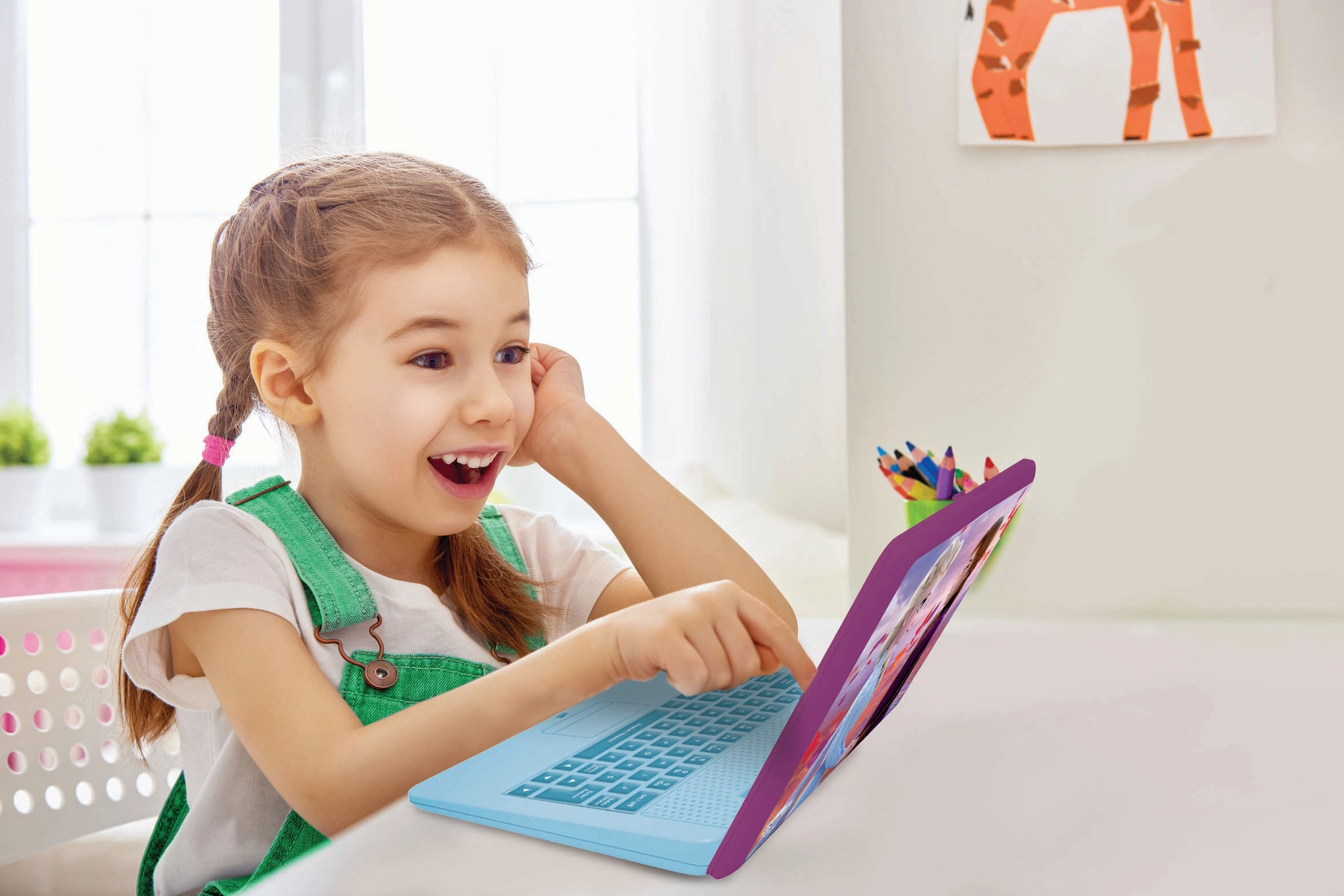 Disney Frozen Bilingual Educational Laptop with Interactive Activities