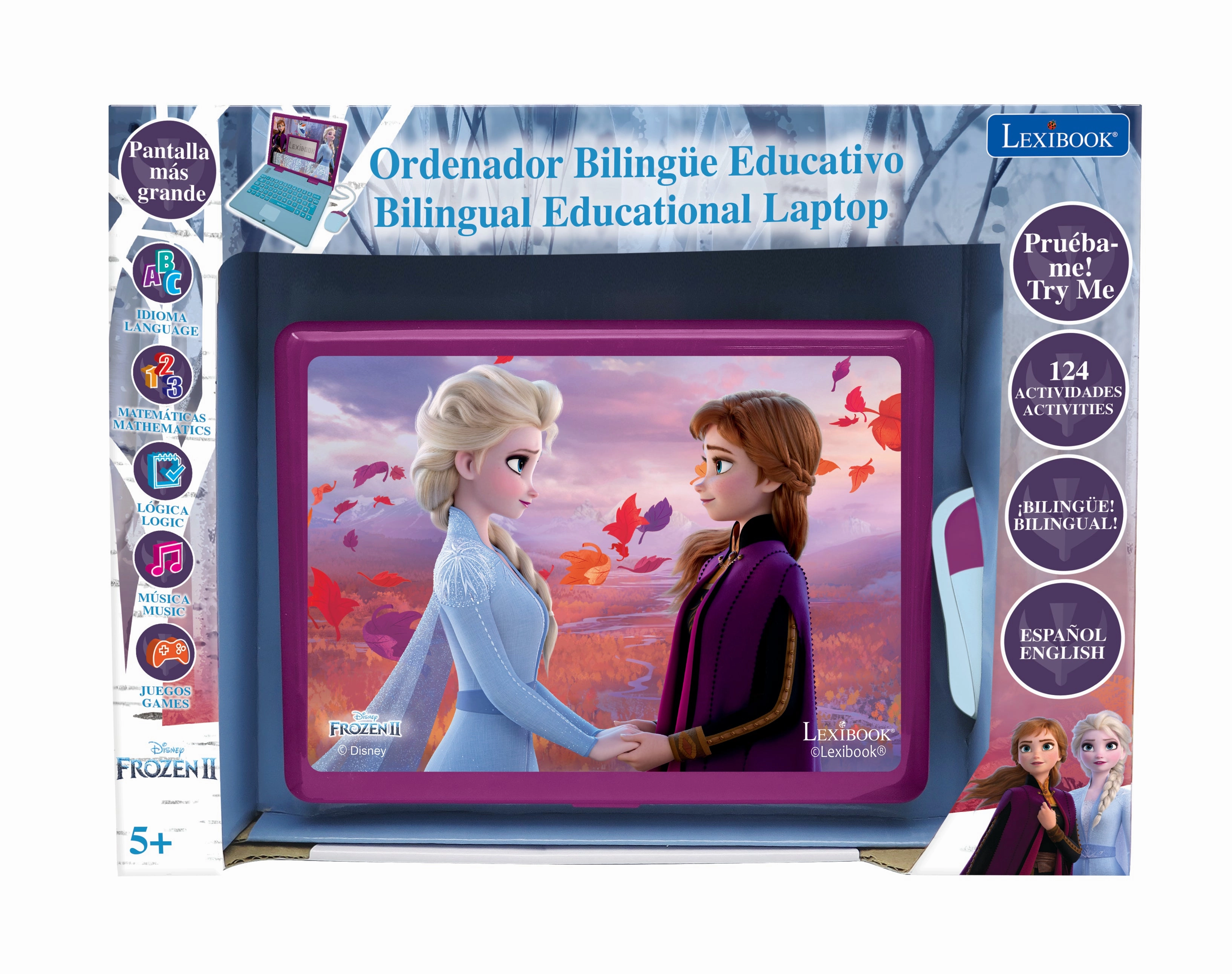 Disney Frozen Bilingual Educational Laptop with Interactive Activities
