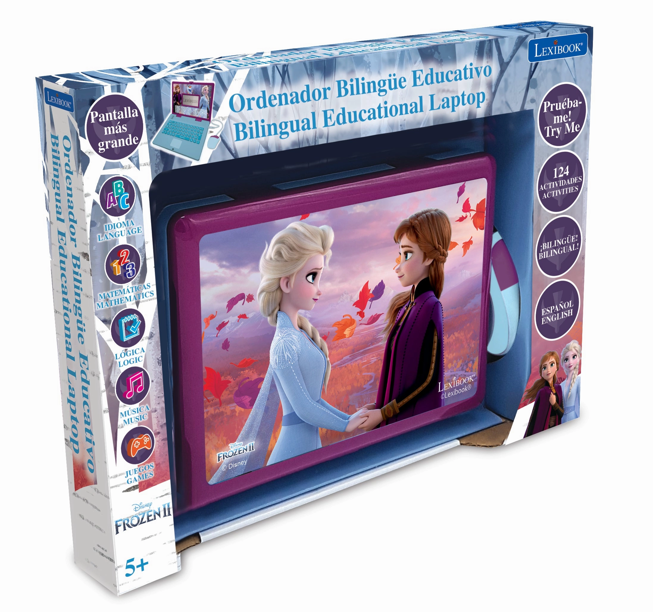 Disney Frozen Bilingual Educational Laptop with Interactive Activities