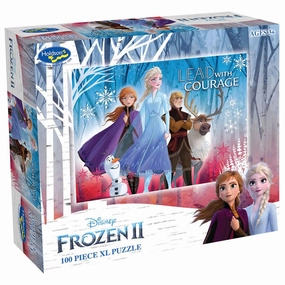 Disney Frozen II 100 Piece Xl Puzzle Lead With Courage