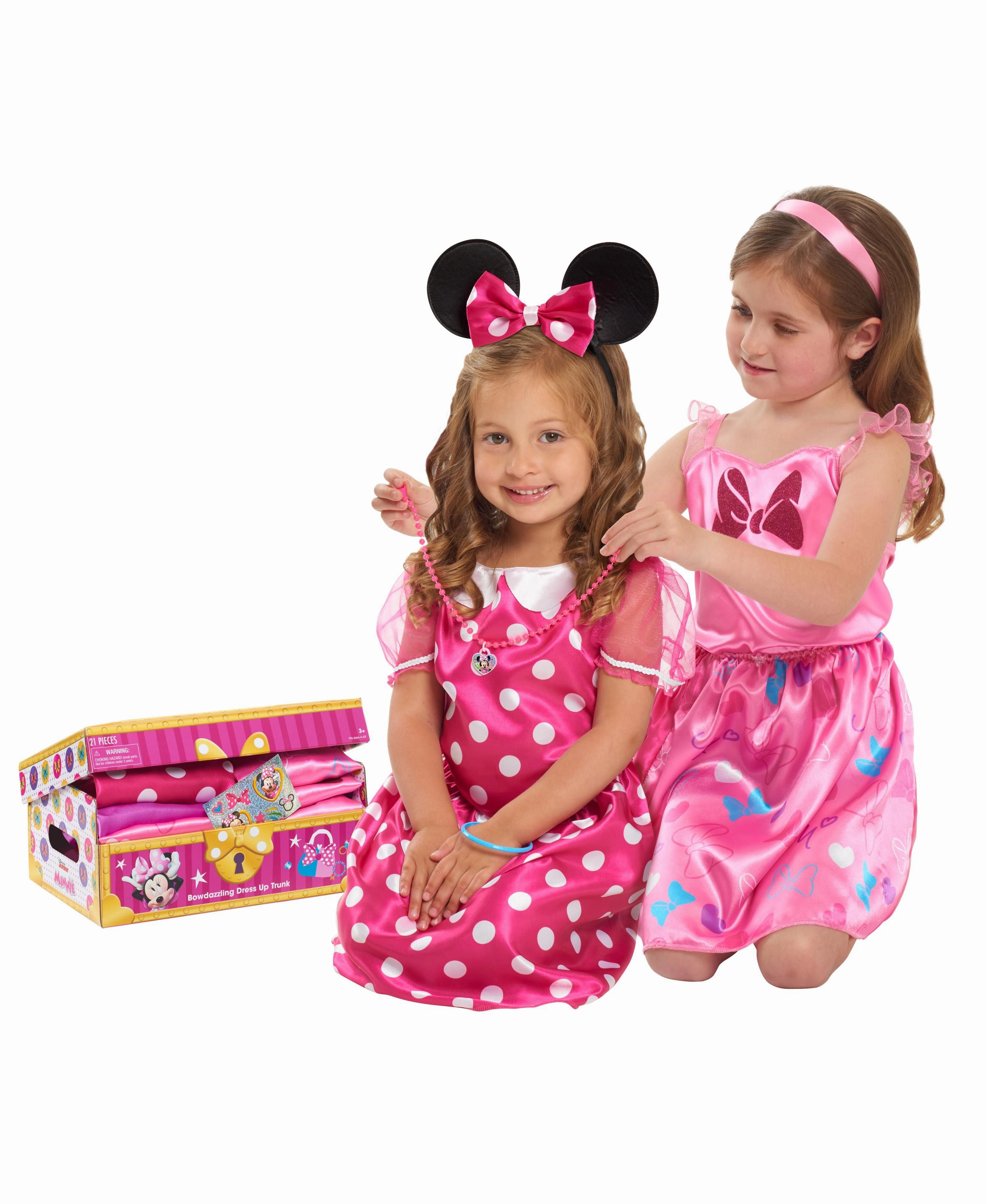 Disney Junior 21-Piece Minnie Mouse Bowdazzling Dress Up Trunk