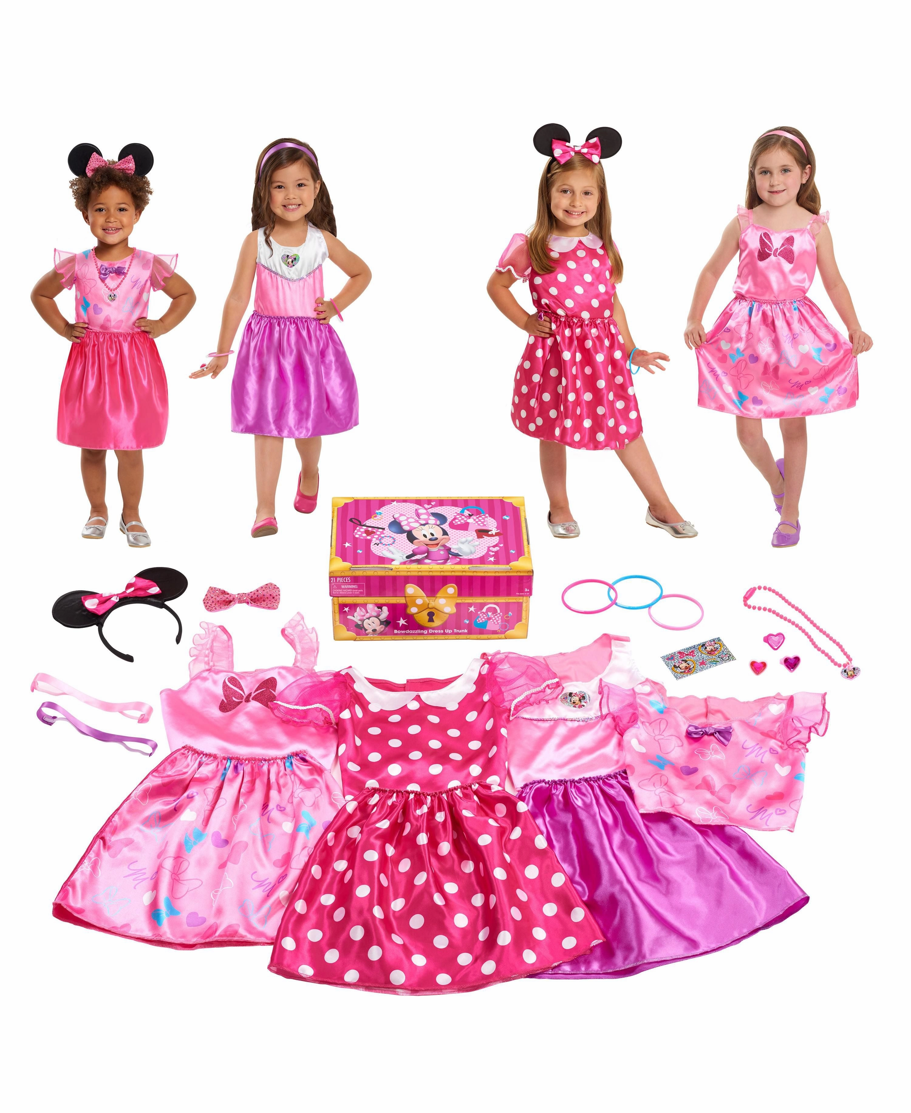 Disney Junior 21-Piece Minnie Mouse Bowdazzling Dress Up Trunk