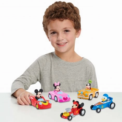 Disney Junior Mickey Mouse Diecast Vehicle Mickey Mouse's Funhouse Vehicle Race Car