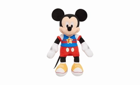 Disney Junior Mickey Mouse Funhouse 13" Singing Fun Mickey Mouse Plushie with Lights and Sounds
