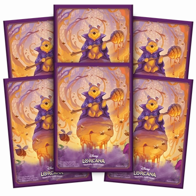 Disney Lorcana Series 6 Azurite Sea Sleeves: Winnie the Pooh - Hunny Wizard