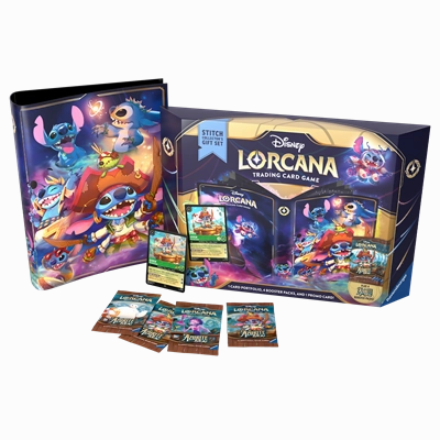 Disney Lorcana Series 6 Azurite Sea Stitch Collector's Gift Set
