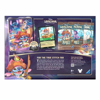 Disney Lorcana Series 6 Azurite Sea Stitch Collector's Gift Set