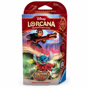 Disney Lorcana Series 8 Reign of Jafar Single-Player Deck: Mulan & Stitch