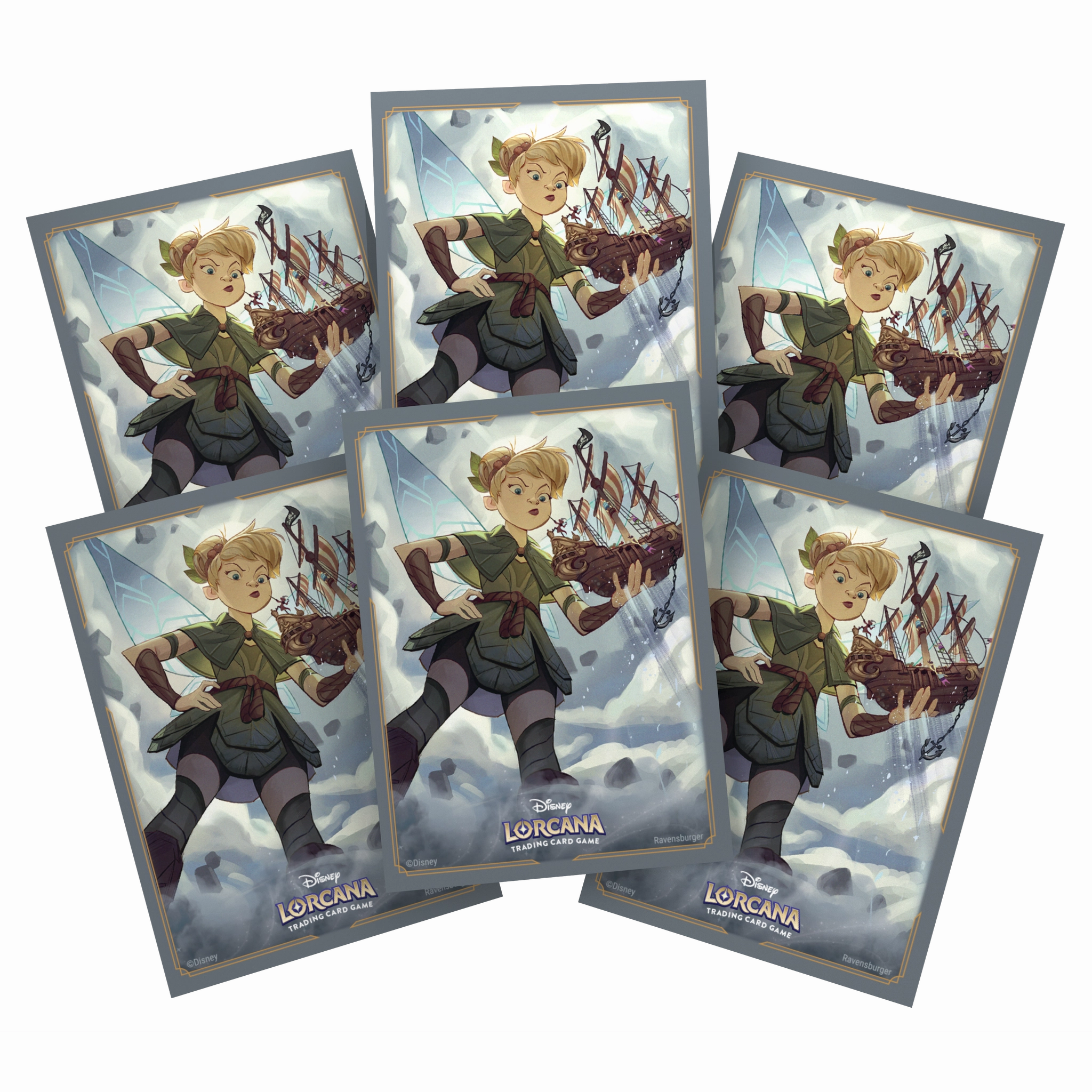 Disney Lorcana Series 8 Reign of Jafar Sleeves: Tinkerbell