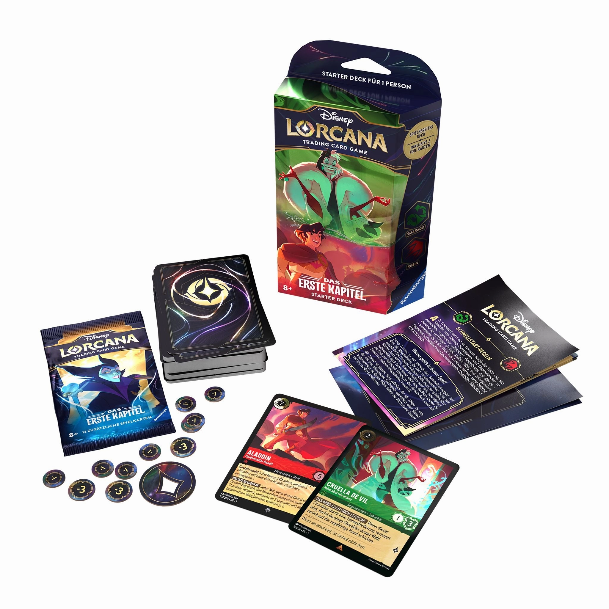 Disney Lorcana Tcg S1 The First Chapter Starter Deck Assorted Styles