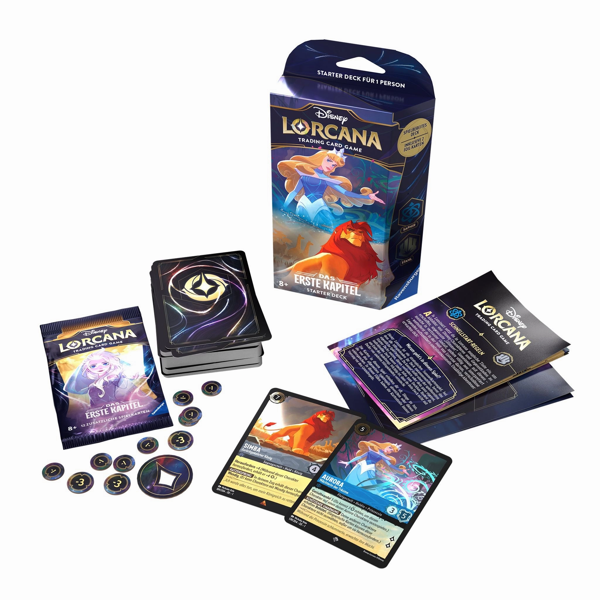 Disney Lorcana Tcg S1 The First Chapter Starter Deck Assorted Styles