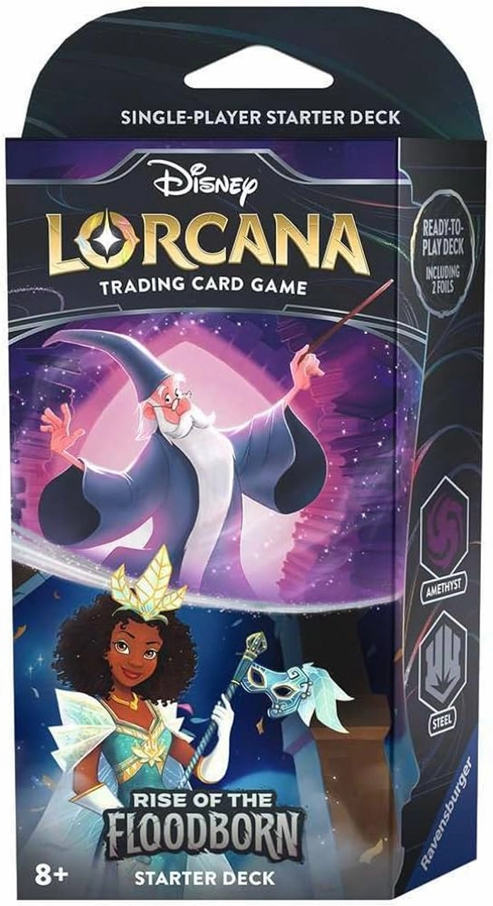 Disney Lorcana Tcg S2 Rise Of The Floodborn Starter Deck Assorted Styles