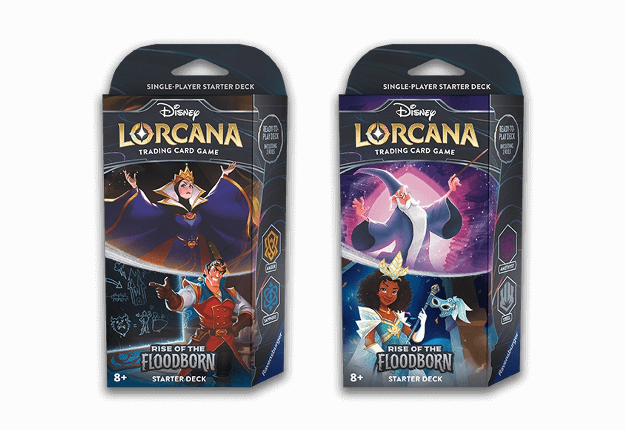 Disney Lorcana Tcg S2 Rise Of The Floodborn Starter Deck Assorted Styles