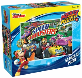 Disney Mickey Mouse And The Roadster Racers 50 Piece Xl Puzzle Speed Roadsters