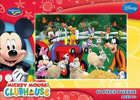 Disney Mickey Mouse Clubhouse 60 Piece Boxed Puzzle Mickeys Mouseka Tractor