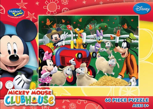 Disney Mickey Mouse Clubhouse 60 Piece Boxed Puzzle Mickeys Mouseka Tractor