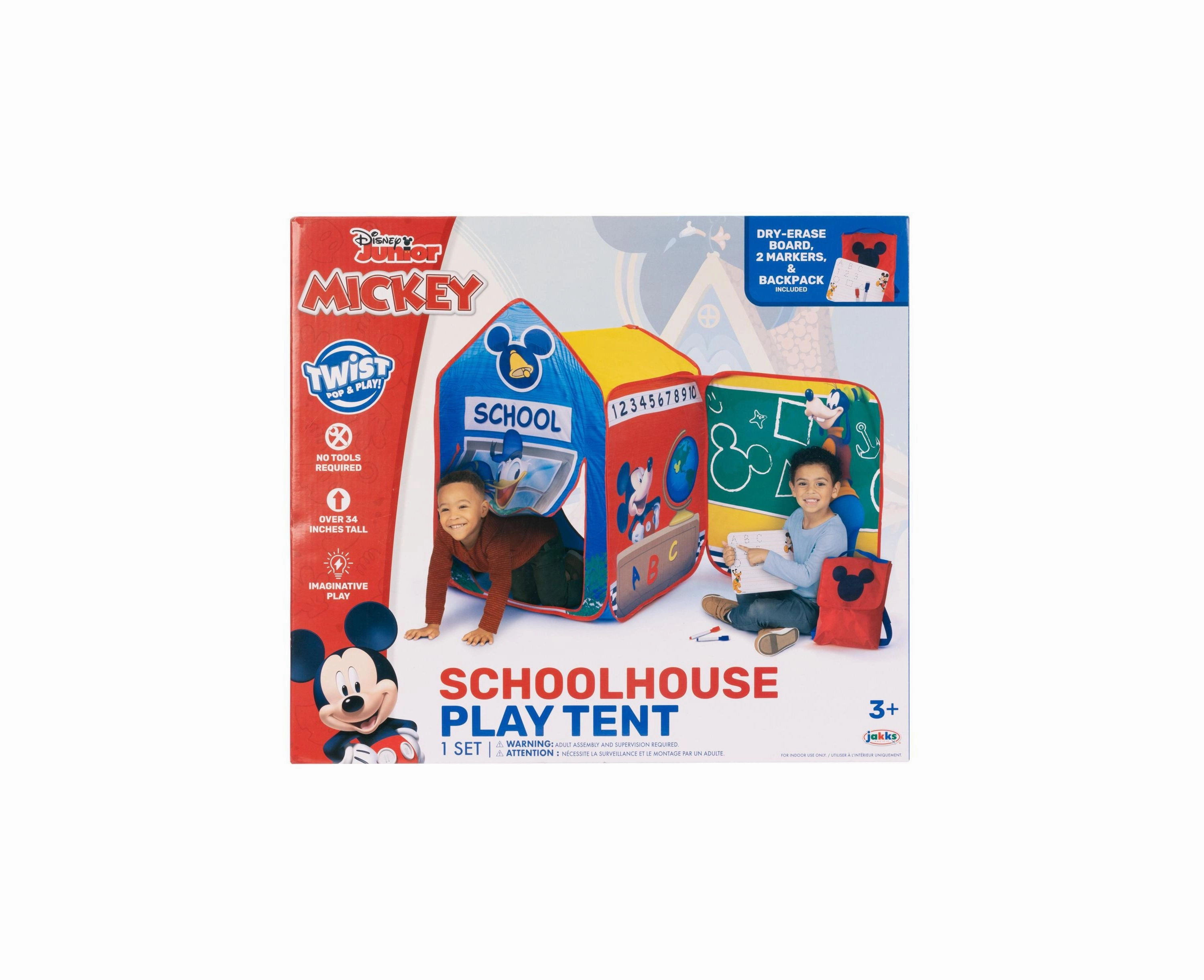 Disney Mickey Mouse Play and Learn Tent