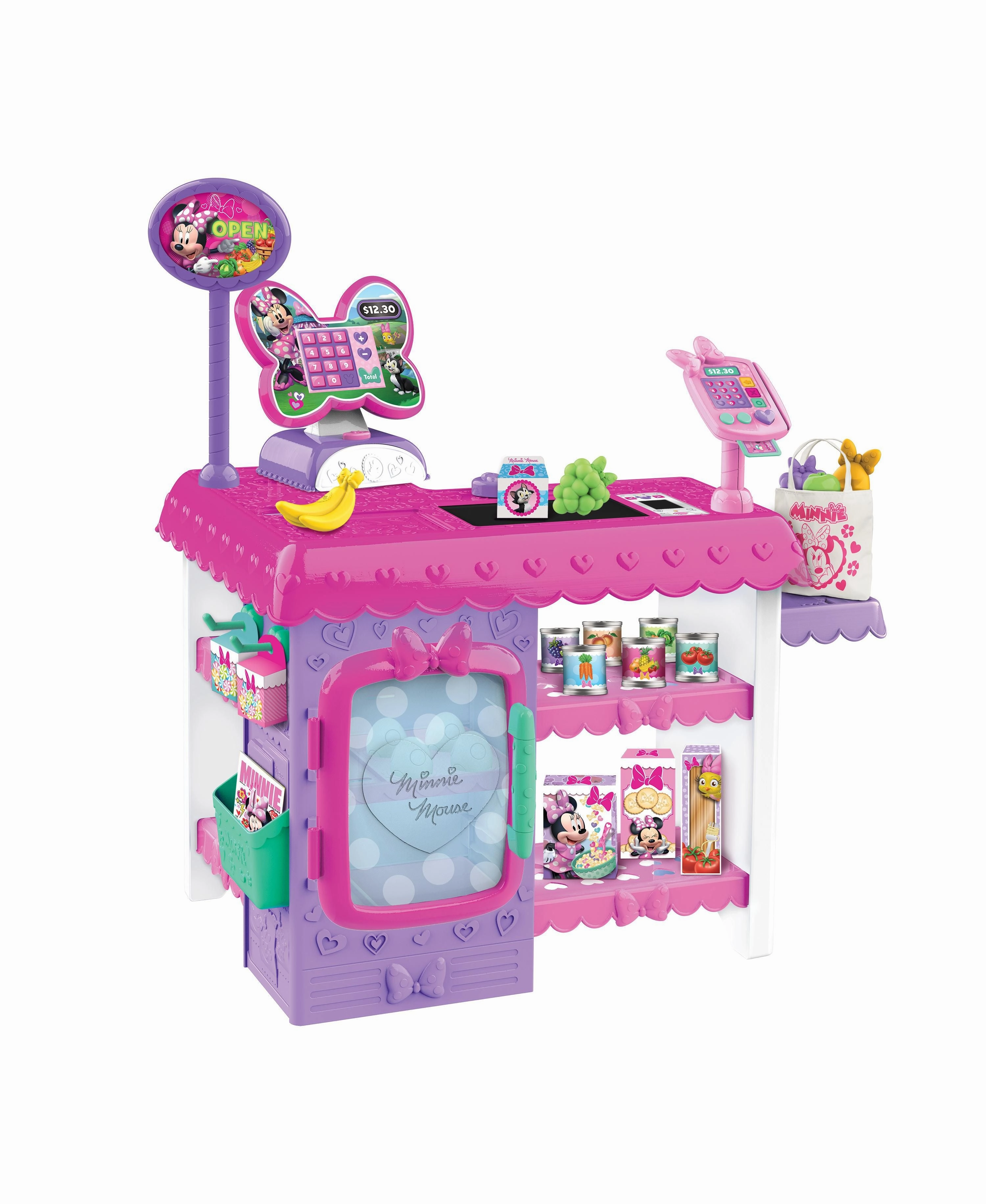 Disney Minnie Mouse 45-Piece Marvelous Market Set - Role Play Fun