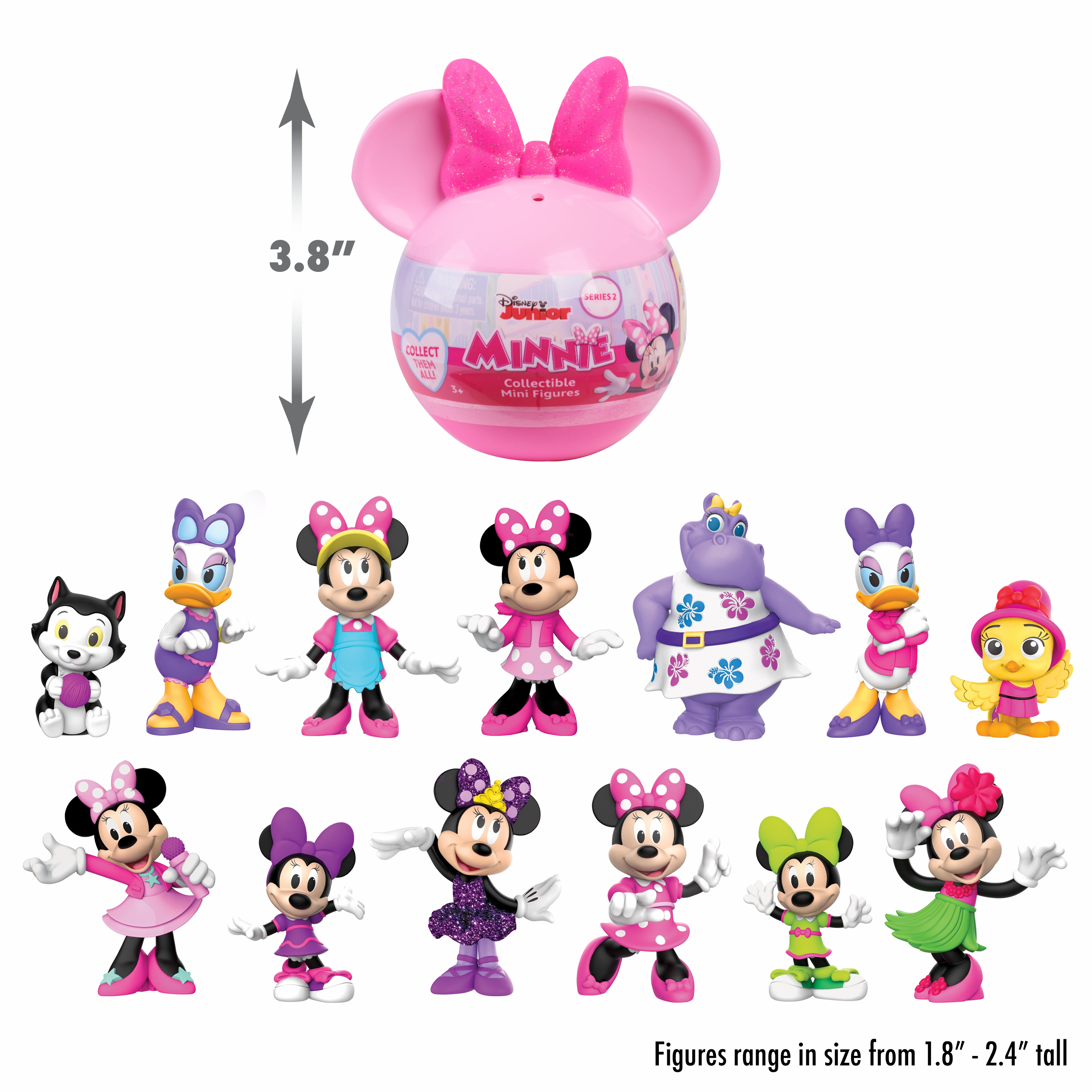 Disney Minnie Mouse Collectible Mini Figures