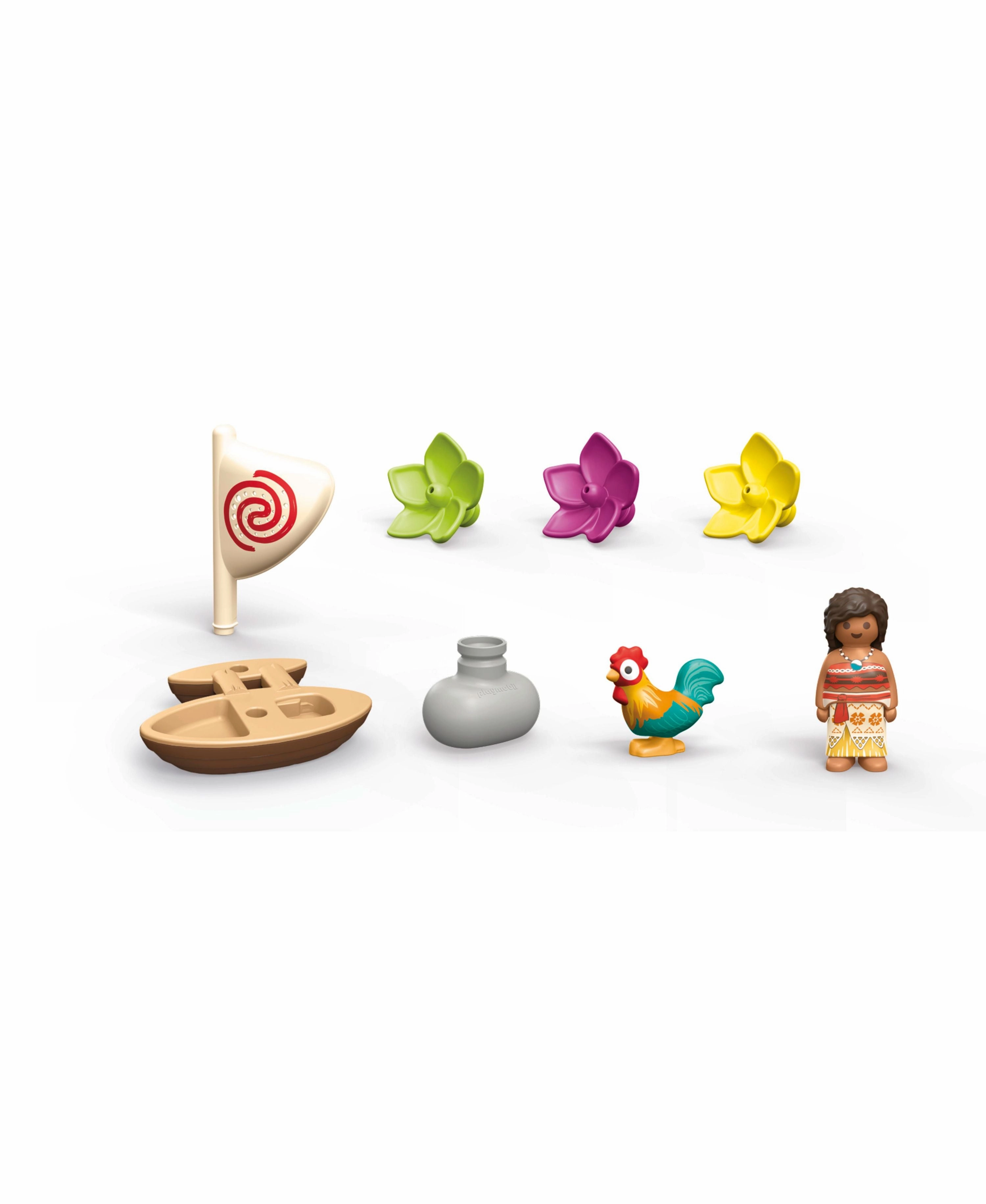 Disney Moana Adventure Sailboat Playset with Water Features