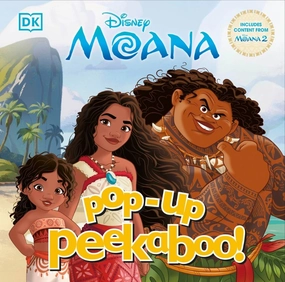 Disney Moana Pop-Up Peekaboo! Interactive Board Book