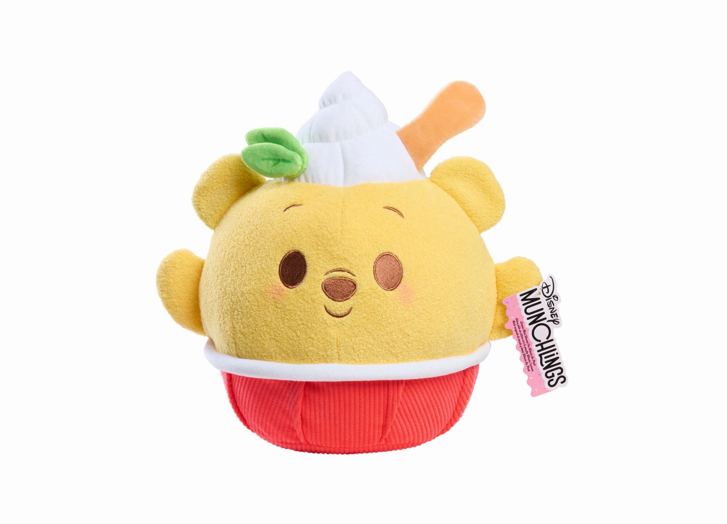 Disney Munchlings 10-inch Lemon Mint Winnie the Pooh Plush Toy