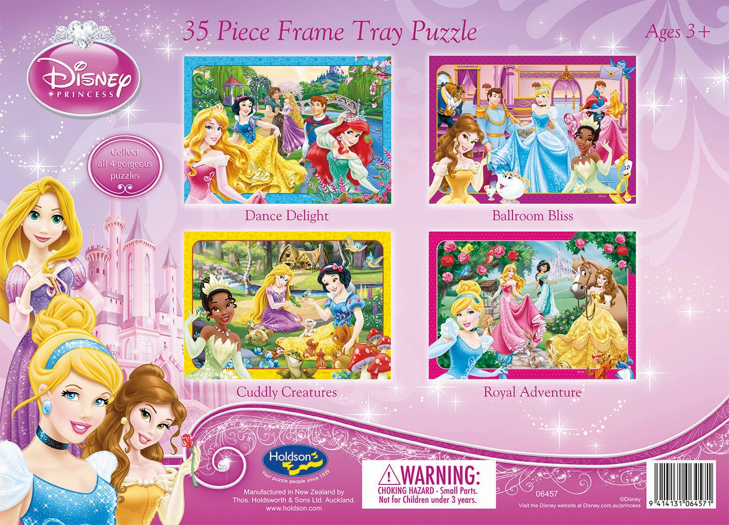 Disney Princess 35 Piece Frame Tray Puzzle Assorted Styles