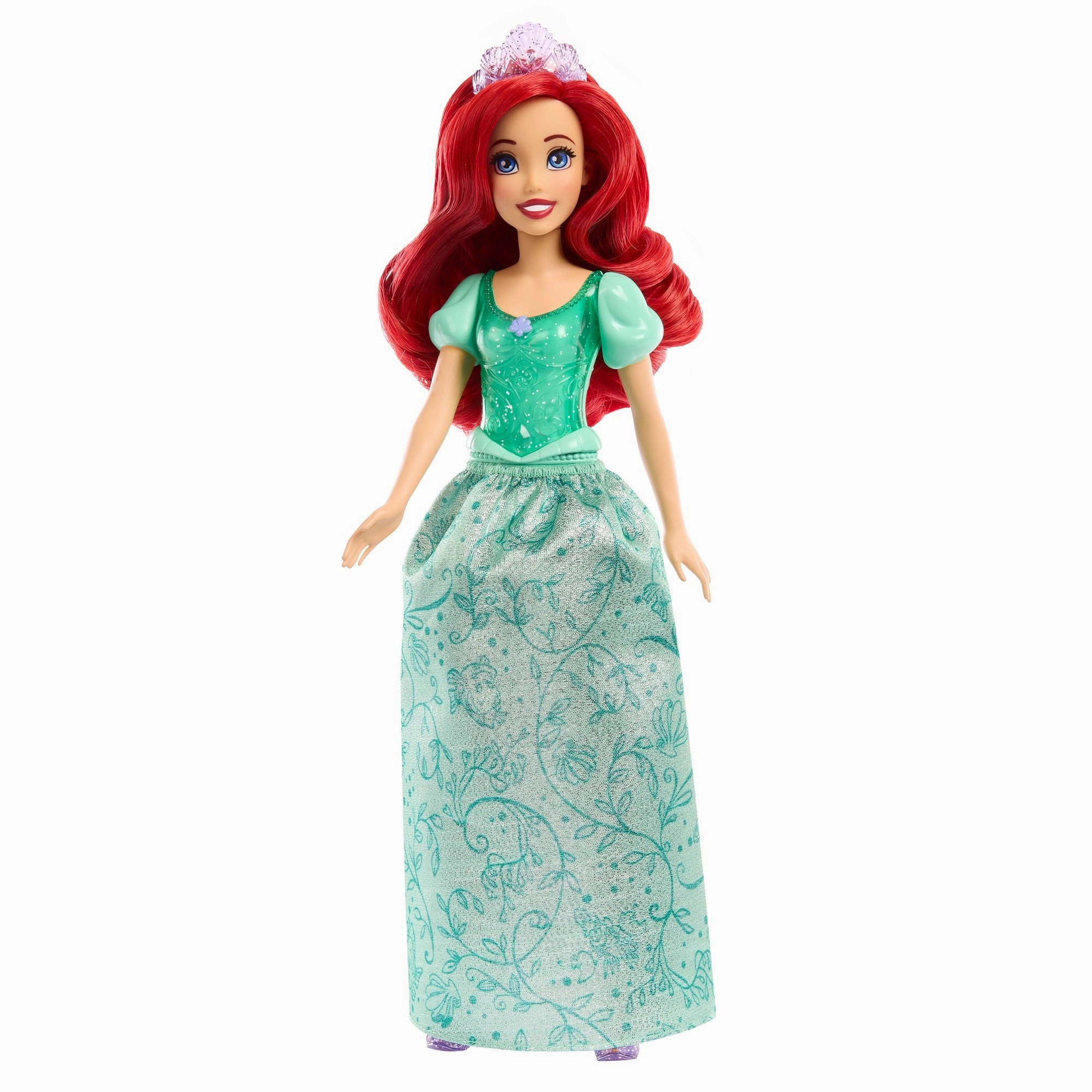 Disney Princess Ariel Posable Fashion Doll with Sparkling Clothing and Accessories for Kids Ages 3 