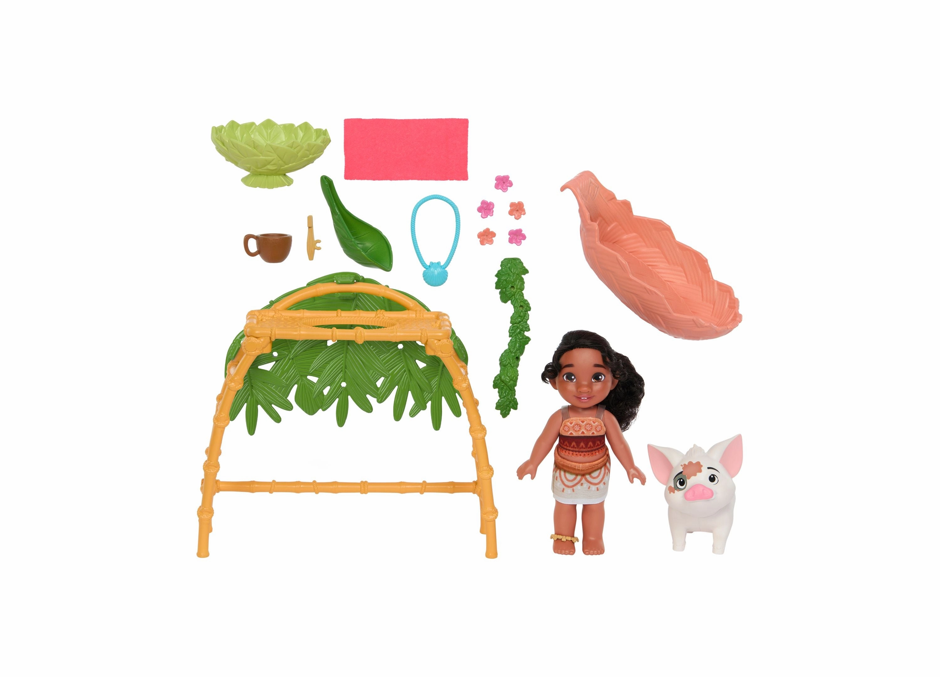Disney Princess Moana 2 - Simea and Pua Bathtime Fun Playset