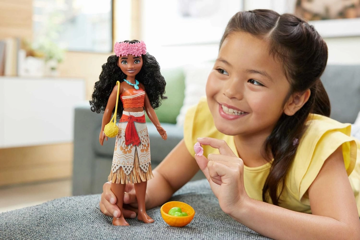 Disney Princess Moanas Magical Island Adventure Doll for Kids Ages 3 Years & Up